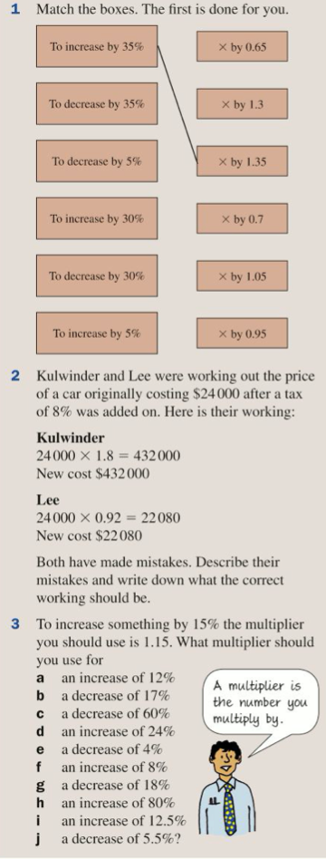 KS3. Number. 17. Percentage Increase & Decrease – Maths with David