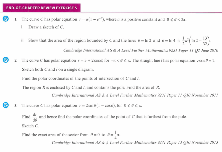 9231. Further Pure 1. Polar Coordinates – Maths with David