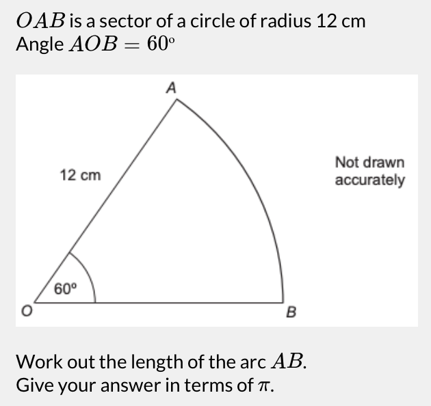 KS4. Shape & Space. Curvilineal Shapes Practice – Maths with David