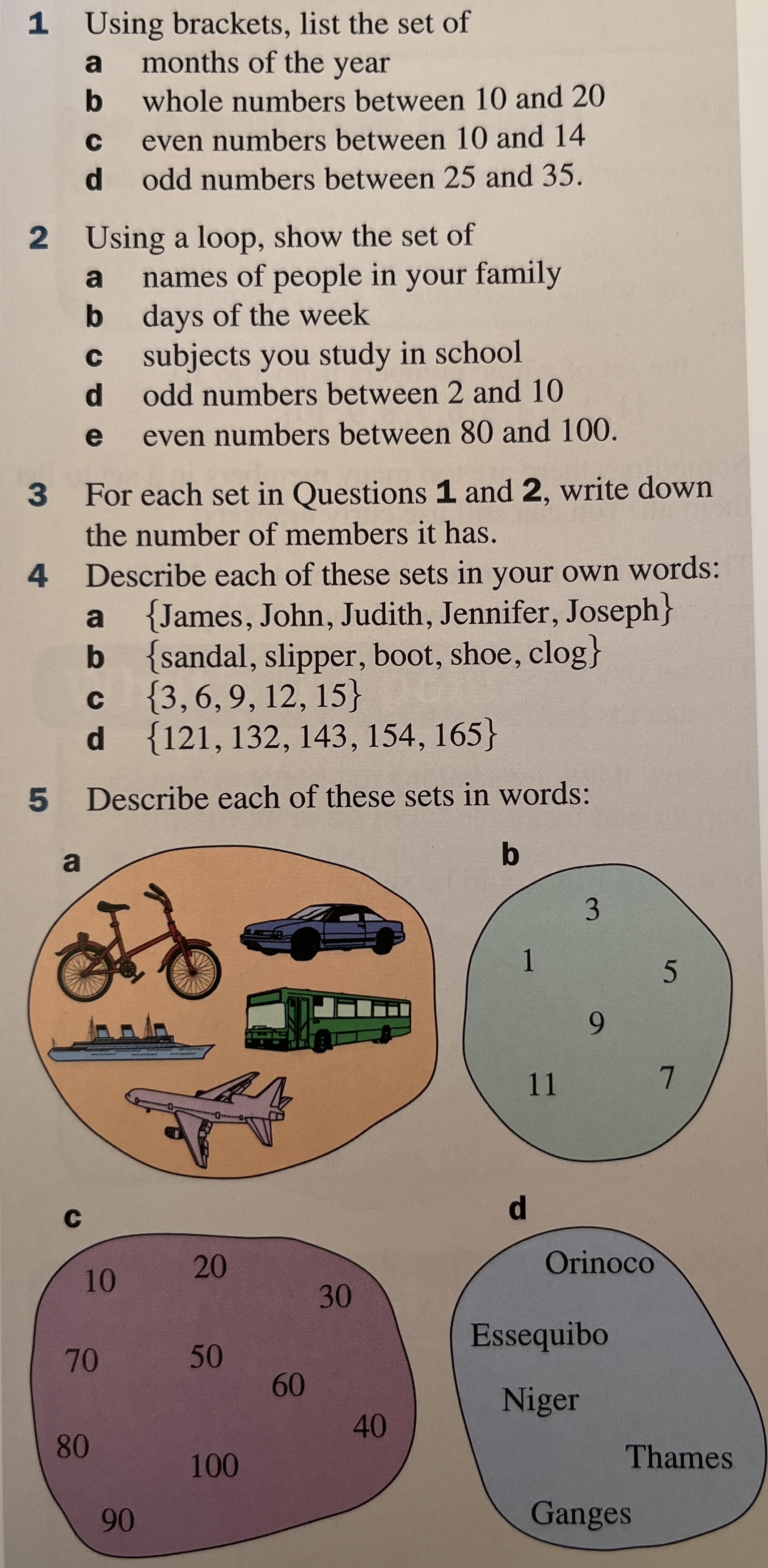 Year 7. Set Notation – Maths with David