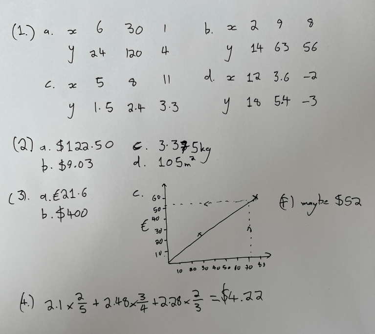 Direct Proportion Y9 Simple Y9. Number. Direct Proportion β Maths with David