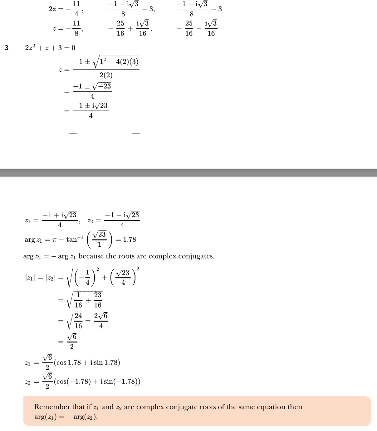 9709. P3. Complex Numbers. Exercise 4 Worked Solutions – Maths with David