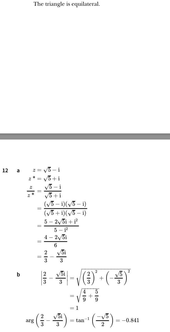 9709. P3. Complex Numbers. Exercise 5 & Mixed Exercise Worked Solutions ...