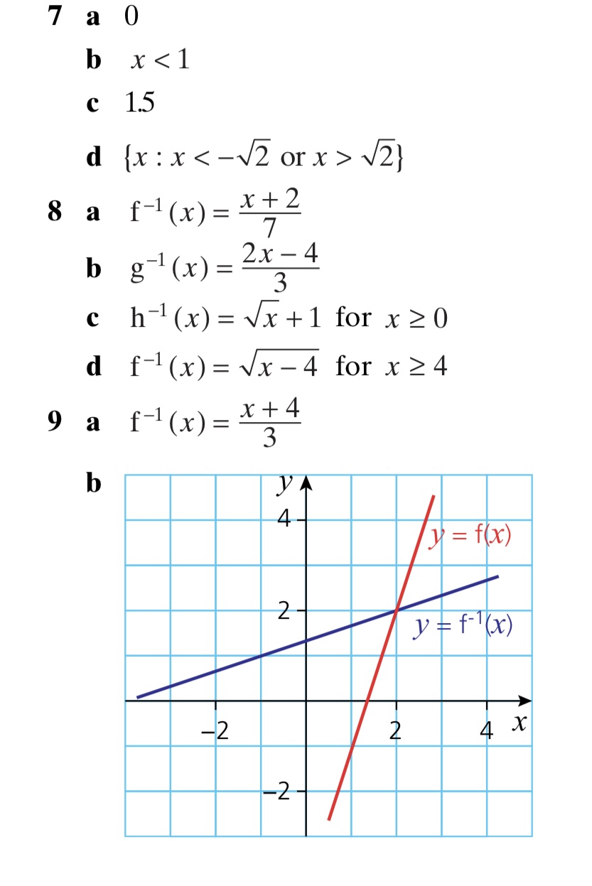 0606. Functions – Maths with David