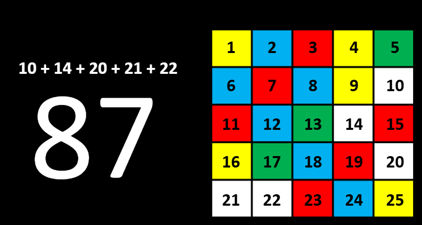 Grid 25 Answer – Maths with David